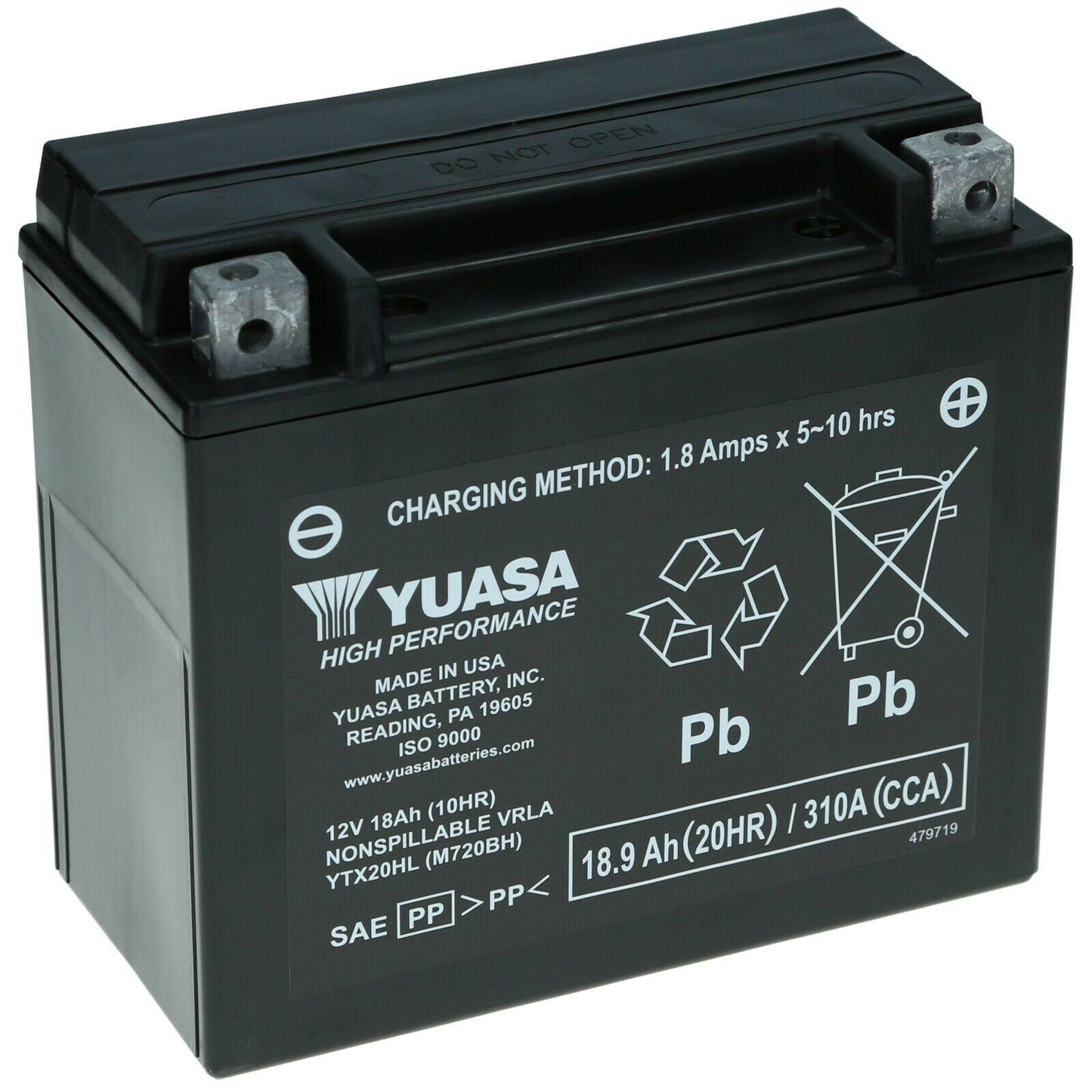 Yuasa Ytx20hl-Bs Battery