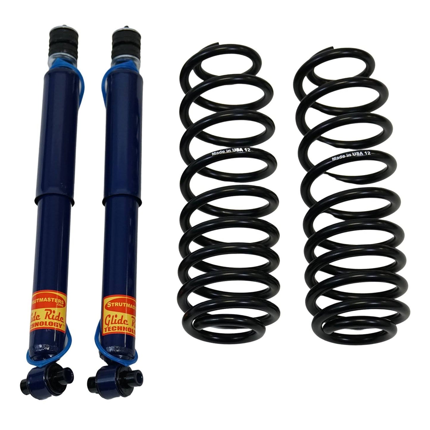 2003-2011 Lincoln Town Car Rear Air Suspension Conversion/Delete Kit With Rear Shocks (Fa3rb)