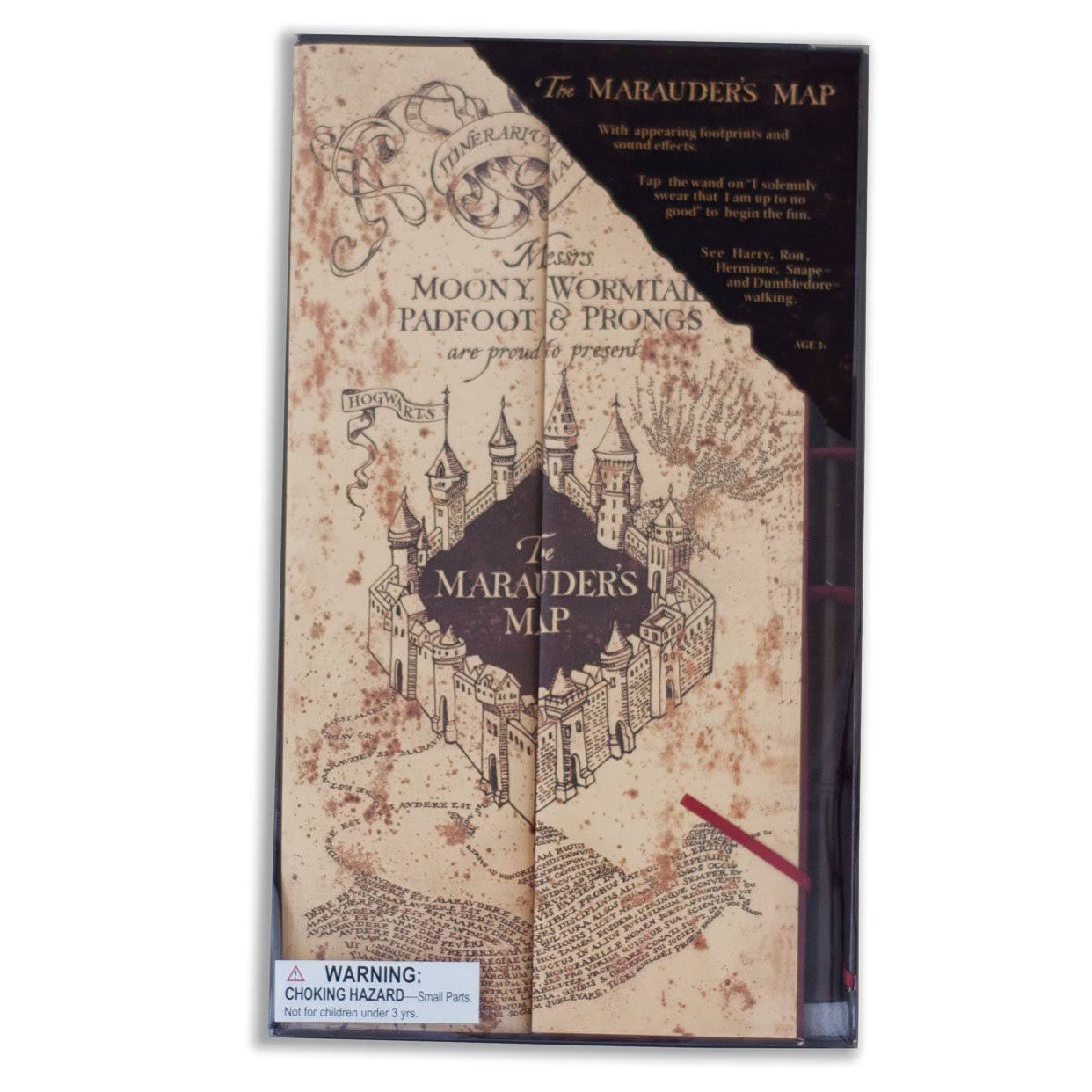 Wizarding World Of Harry Potter Electronic Marauder s Map W/ Moving Footprints